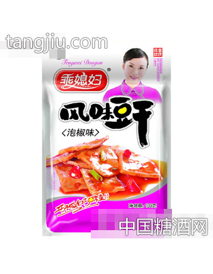 100g乖媳妇风味豆干泡椒味
