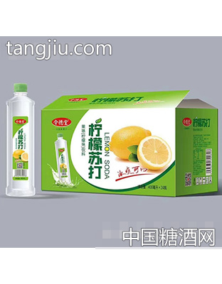 令德堂柠檬苏打水400mlx24