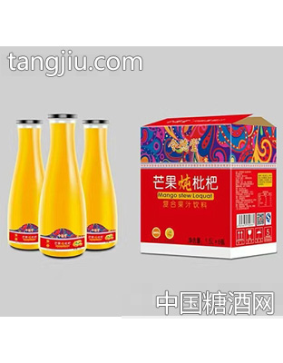 令德堂芒果炖枇杷汁1.5Lx6瓶
