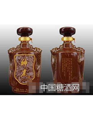 神农酒双龙戏珠瓶