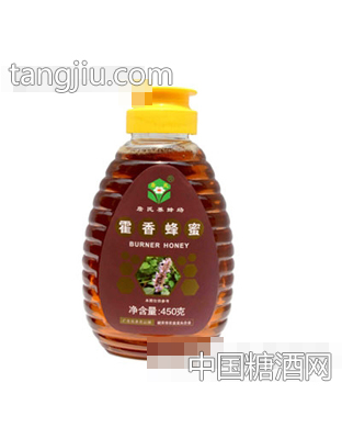 詹氏养蜂场霍香蜂蜜450g