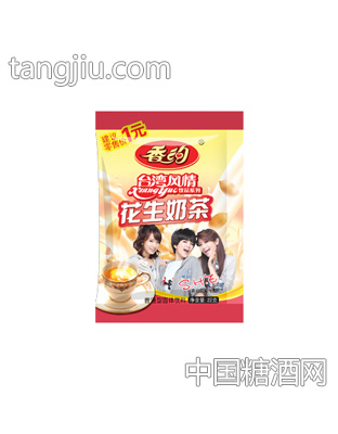 连包花生奶茶