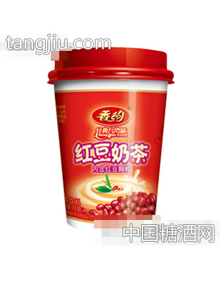香约红豆奶茶
