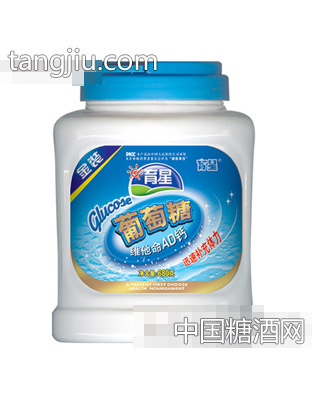 育星680g罐装维他命AD钙葡萄糖