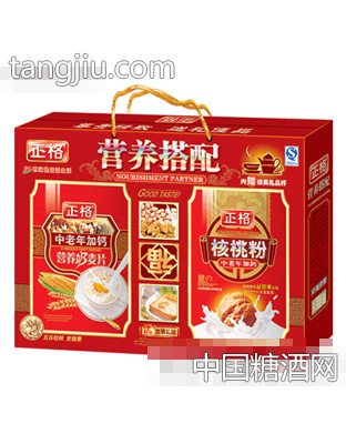 中老年加钙营养奶麦片+核桃粉