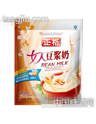 正格女人豆浆奶