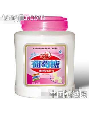 瑞婴650g塑罐葡萄糖婴幼儿钙铁锌