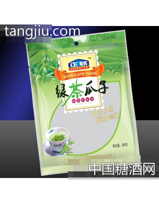 正联绿茶瓜子258克