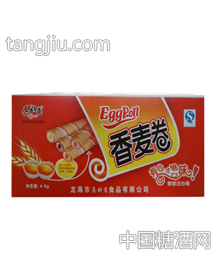 真好意香麦卷箱装