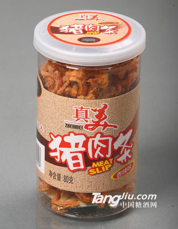 真美香辣味猪肉条80g