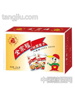 皖真全家福桂圆莲子八宝粥