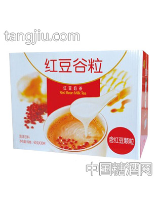 皖真奶茶红豆谷粒