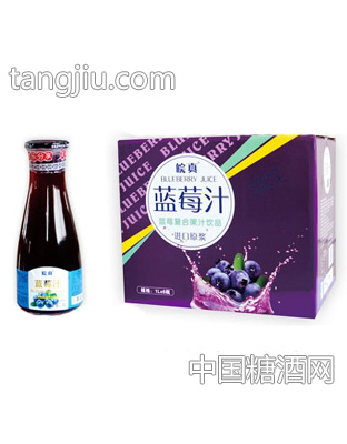 皖真蓝莓汁1.5LX6瓶