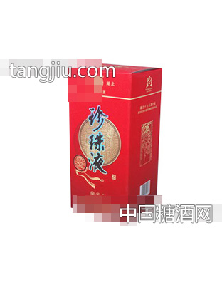 珍珠液银鼎酒