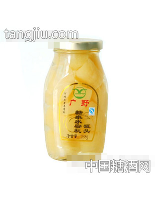 广野糖水水蜜桃罐头268g