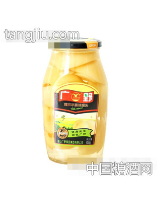 广野糖水水蜜桃罐头850g