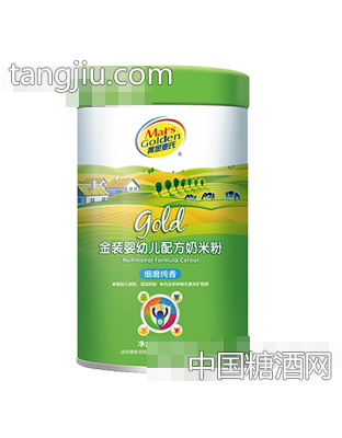 458克罐装黄金麦氏金装婴幼儿配方奶米粉（细磨纯