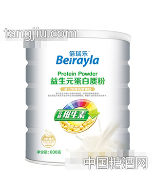 800克倍瑞乐益生元蛋白质粉