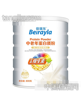 800克倍瑞乐中老年蛋白质粉