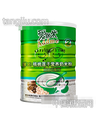 爱的米核桃莲子营养米粉2段