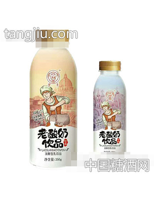 伊牛老酸奶饮品350ml