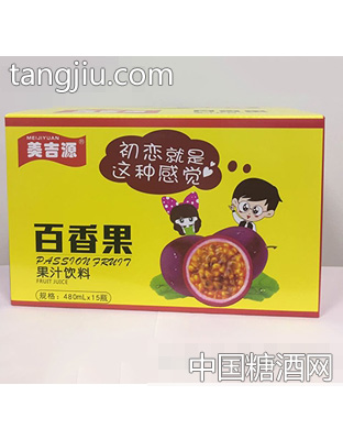 美吉源百香果饮料480MLX15瓶