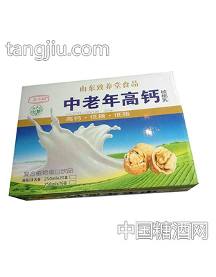 友不同中老年高钙核桃乳箱装