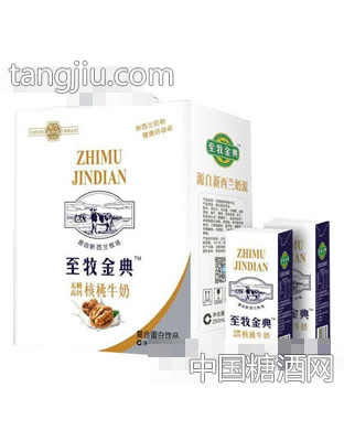 至牧金典无糖高钙核桃牛奶