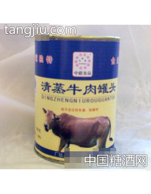 清蒸牛肉罐头550g