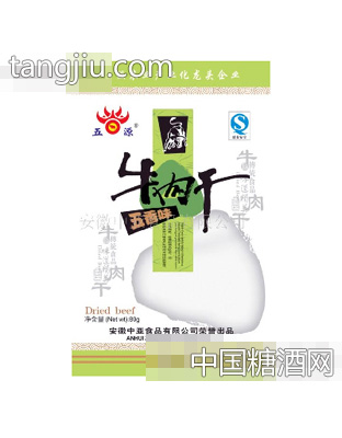 五源牛肉干五香味