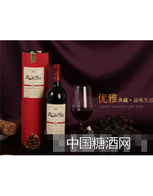 罗萨酒庄歌海娜干红葡萄酒红桶礼盒装