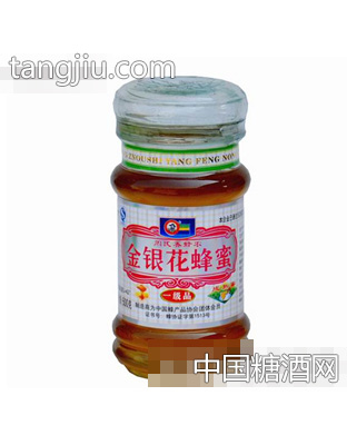周氏500g工艺单瓶金银花蜂蜜