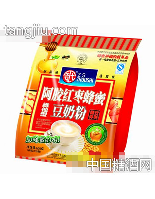 周氏600g阿胶红枣蜂蜜维他型豆奶粉