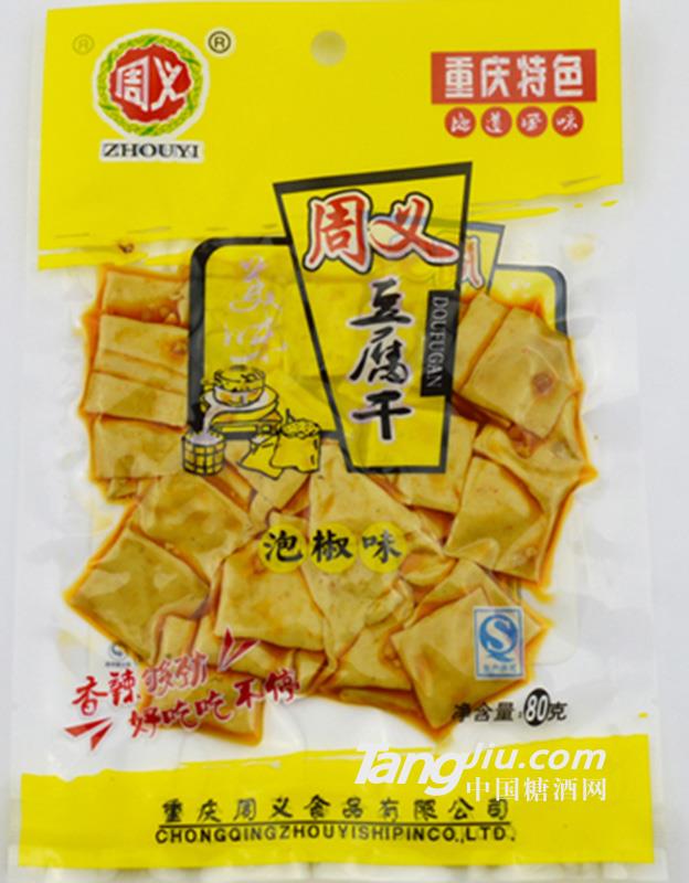 泡椒豆干80g