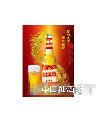 500ml中华啤酒（中华情）白瓶