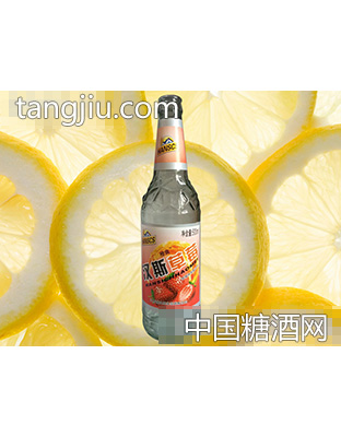 汉斯橙爽草莓味碳酸饮料