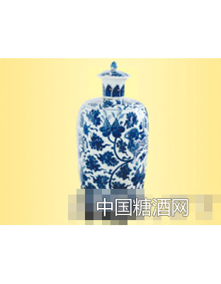 手绘青花仿古坛20斤封坛品鉴