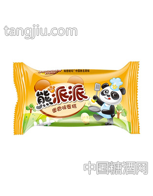 熊派派蛋香味蛋糕单枚装