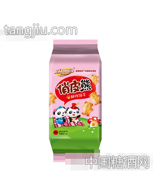 俏皮熊酥性饼干115g