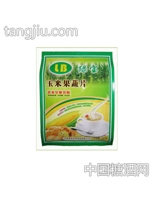 绿宝玉米果蔬片
