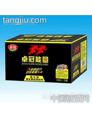 卓冠能量强化型维生素运动饮料600mlx15瓶
