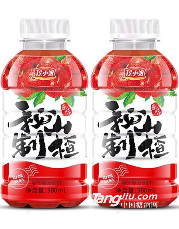 侯小姐山楂果肉果汁饮料 380ml