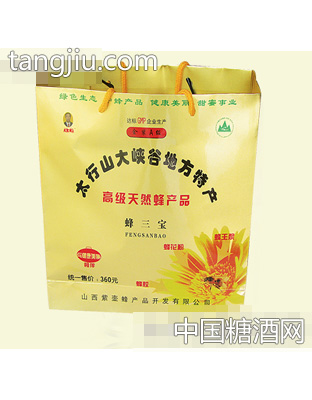 紫壶蜂王礼盒蜂三宝