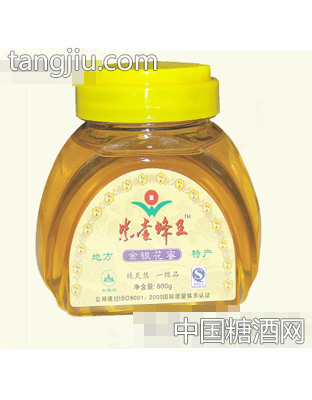 紫壶蜂王金银花蜜