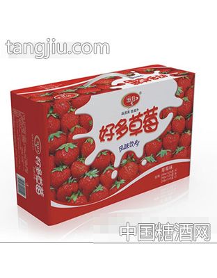 滋升好多草莓风味饮料