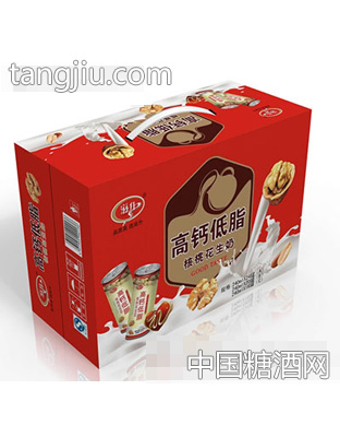 滋升高钙低脂核桃花生奶效果图