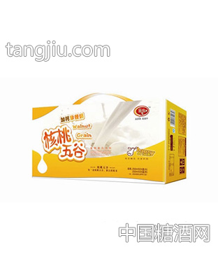 滋升核桃五谷黄色箱装