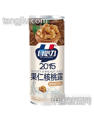自信力果仁核桃露240ml