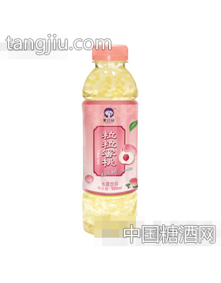 紫汁园粒粒蜜桃水果饮料500ml