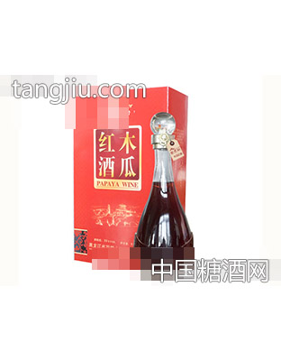 紫云岭木瓜红酒500ml